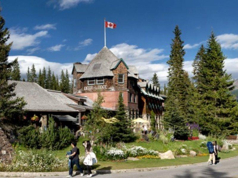 Deer Lodge Lago Louise Exterior foto