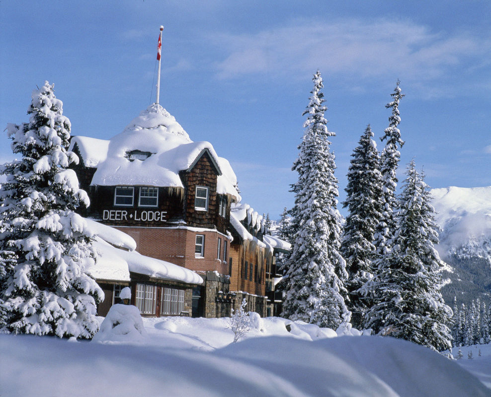 Deer Lodge Lago Louise Exterior foto